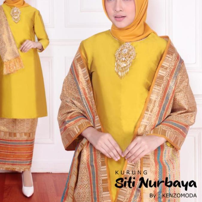 ✱ SET BAJU KURUNG ROK SONGKET DAN SELENDANG / BAJU KURUNG MELAYU KAIN SONGKET ➳