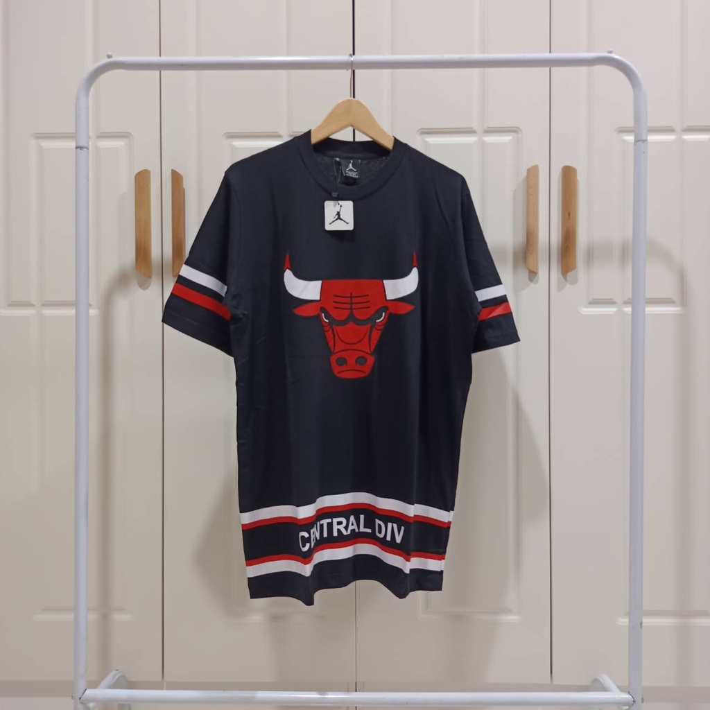 Kaos Baju Pria Import Chicago Bulls Estern Kaos Baju T Shirt Import Premium