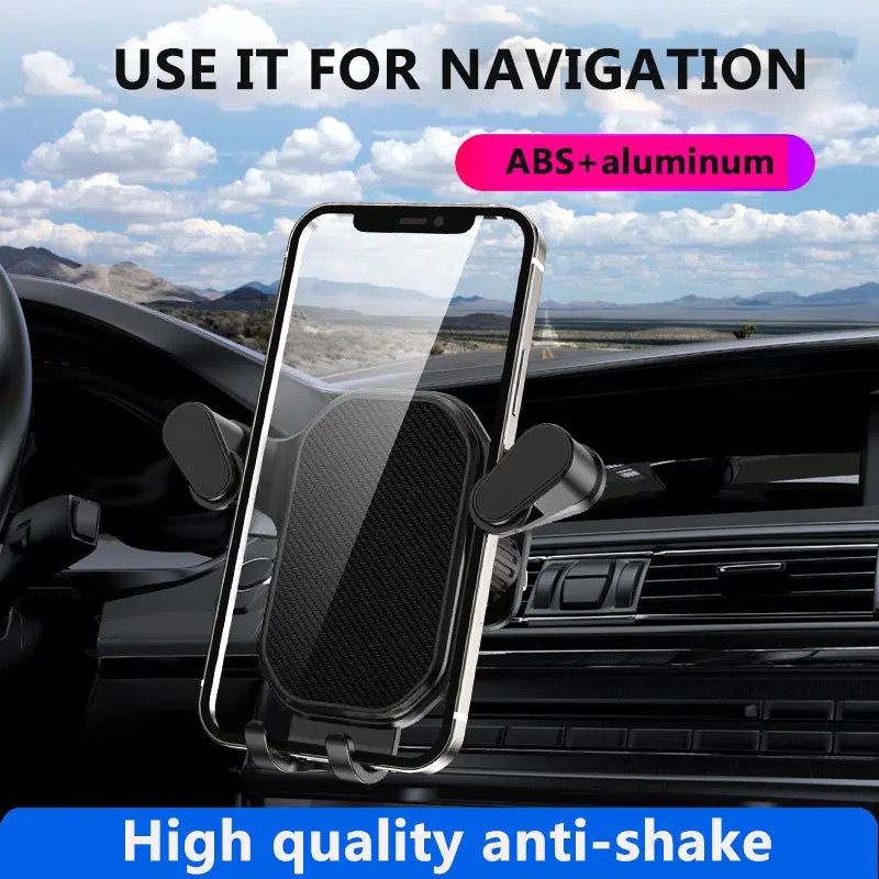 ￼VIBOX Phone Holder Mobil HD-62 HP Ventilasi Ac Mobil Universal pasang AC mobil stand handphone Alat penyangga hp tempat dudukan hape HD62 premium PROMO SEN