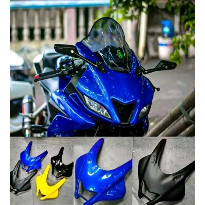 Tameng Lampu Mata Sipit R15v3 TOPENG BODY DEPAN R15v3