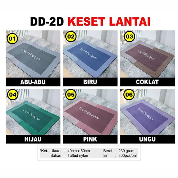 keset anti slip serap air / keset kamar mandi ruang tamu lap kaki welcome dekorasi rumah anti slip m