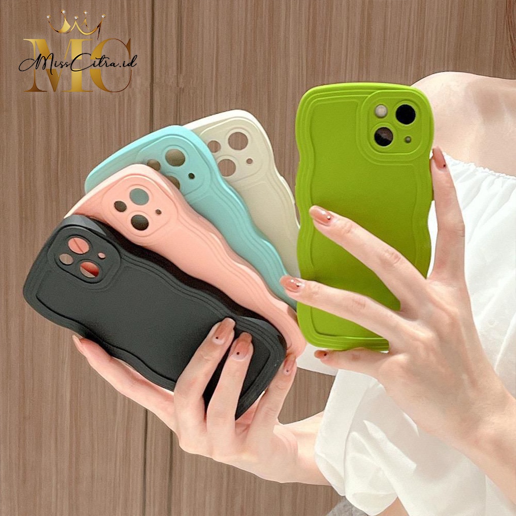 SOFTCASE WAVE CASE GELOMBANG SILIKON FOR OPPO C1 C2 A3S A5S A8 A15 A16 A17 A17K A31 A37 NEO 9 SOFT CASING CASE GELOMBANG MC32
