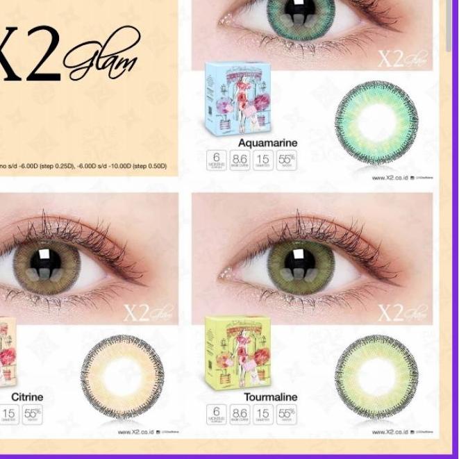♣ Softlens X2 GLAM Diameter 15mm ✼