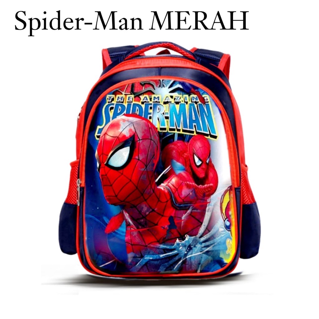 PROMO SALE 10.10 - TAS SEKOLAH TK-SD ANAK LAKI-LAKI TAS RANSEL MARVEL AVENGERS ANIMA SUPERHERO | RANSEL PUNGGUNG ANAK SEKOLAH | RANSEL IRONMAN/CAPTAIN AMERICA - RANSEL REMAJA/PRIA/ANAK-ANAK