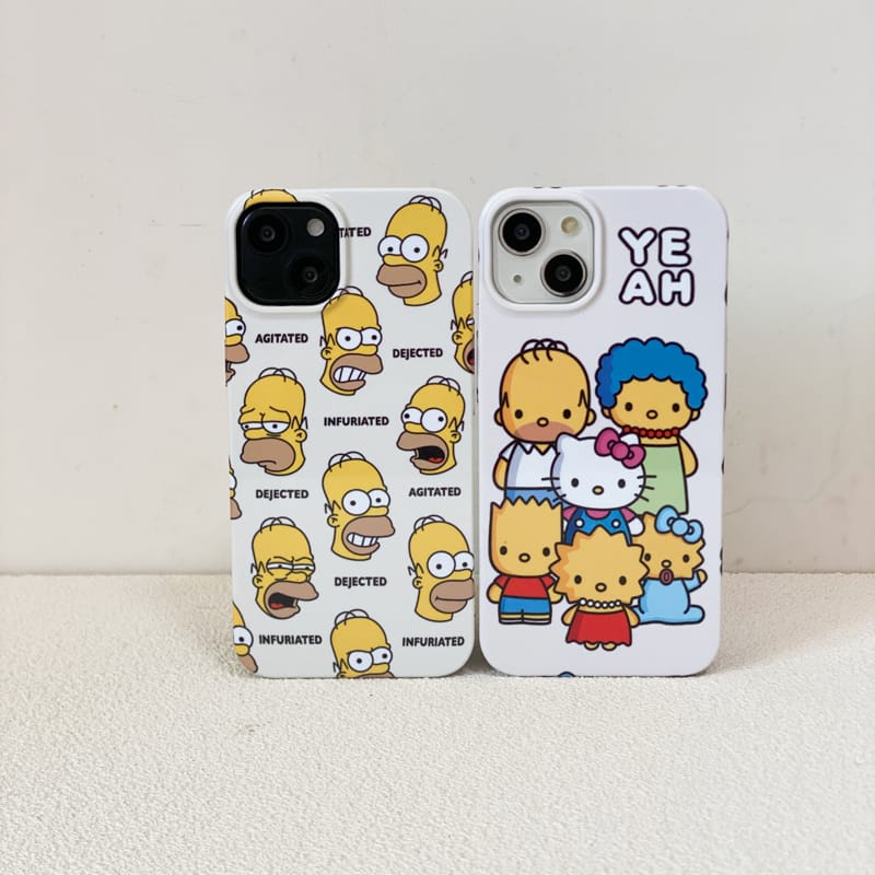 CASING SIMPSON LUCU IPHONE 11 12 13 14 PRO MAX