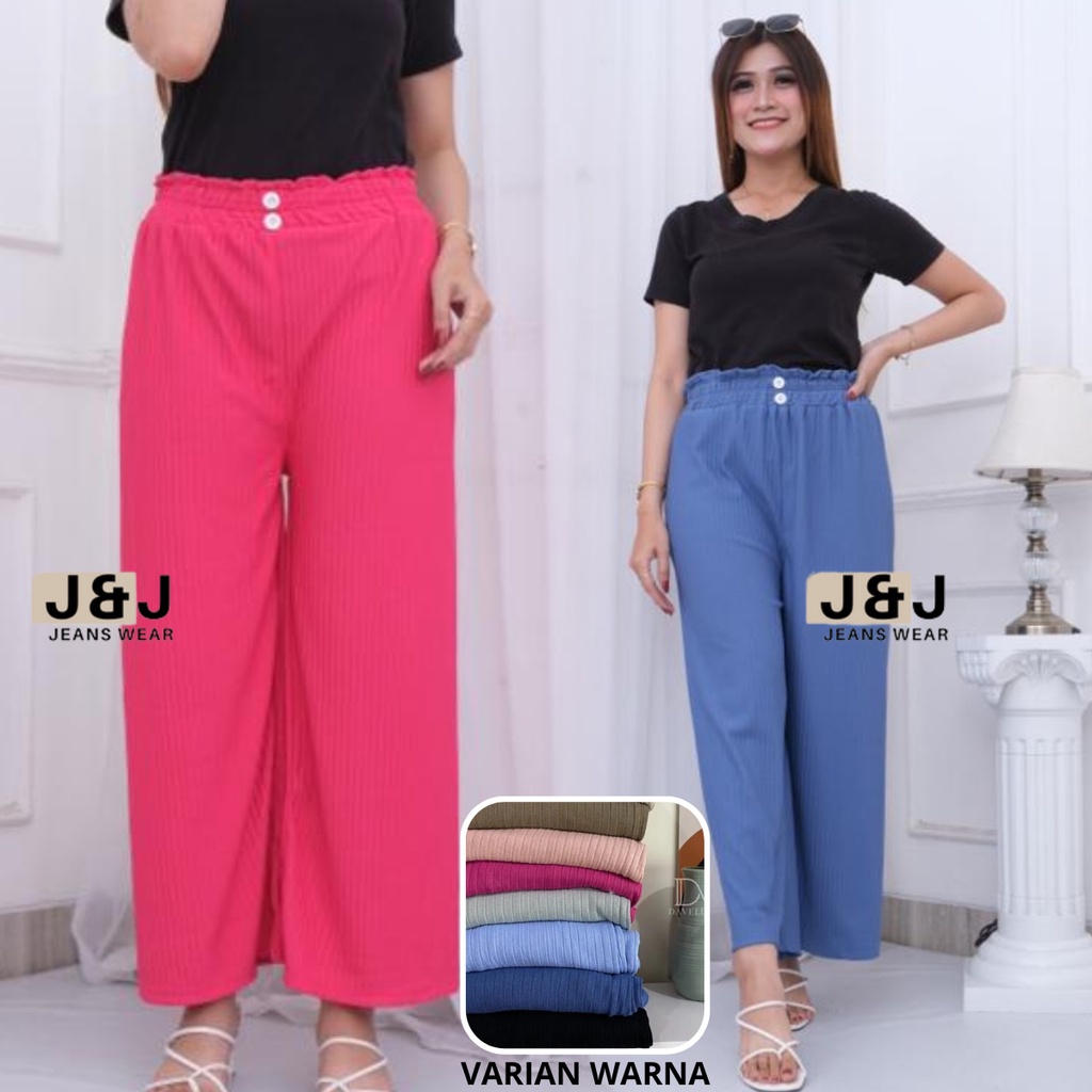 Celana Kulot Knit Premium