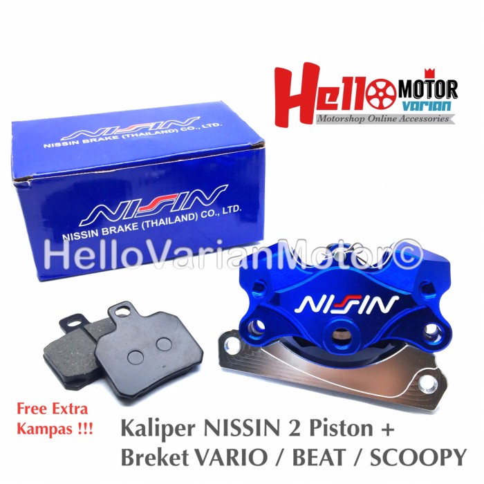 Kaliper NISSIN 2 Piston VARIO / BEAT / SCOOPY