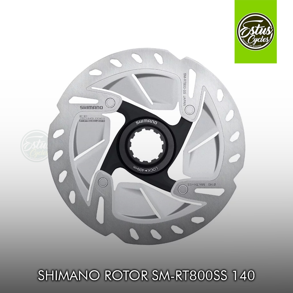 Rotor Shimano Ultegra SM-RT800 SS 140 mm Cakram Disc Brake Sepeda