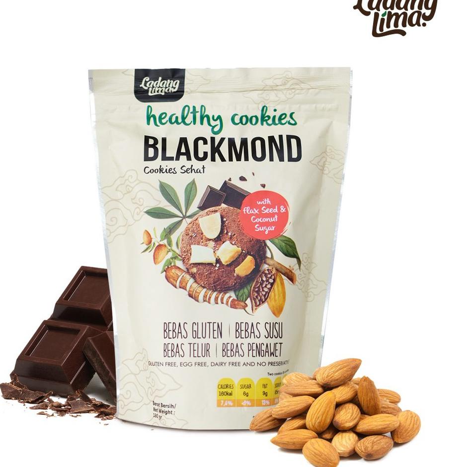 

Murmer Ladang Lima Cookies Blackmond Gluten Free 180g