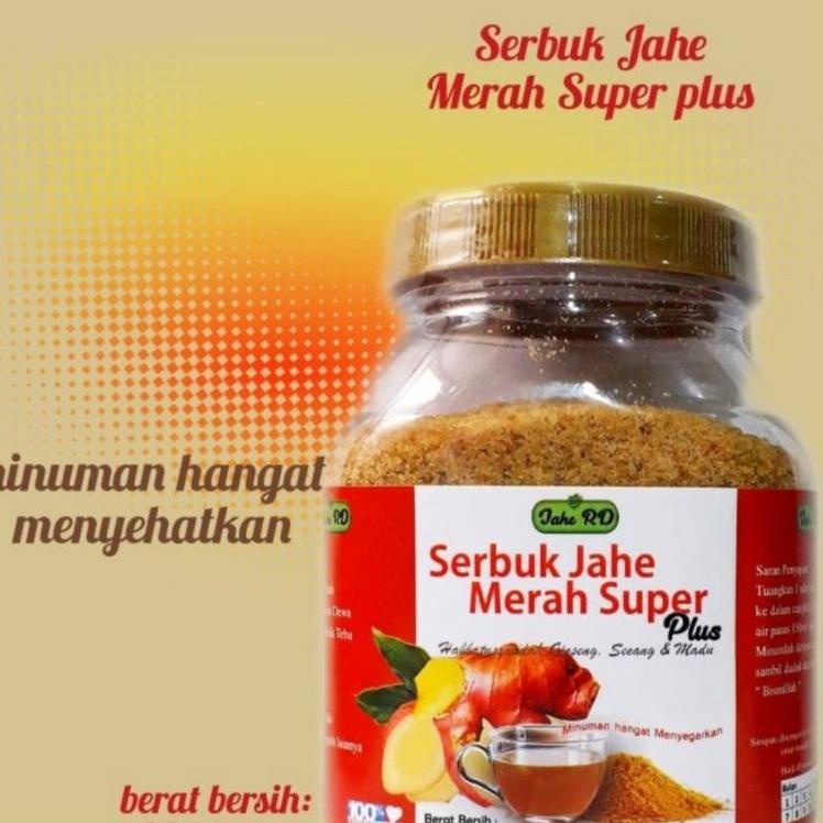 

Terbaru Jahe Rd 330 gram Serbuk Jahe Merah Super