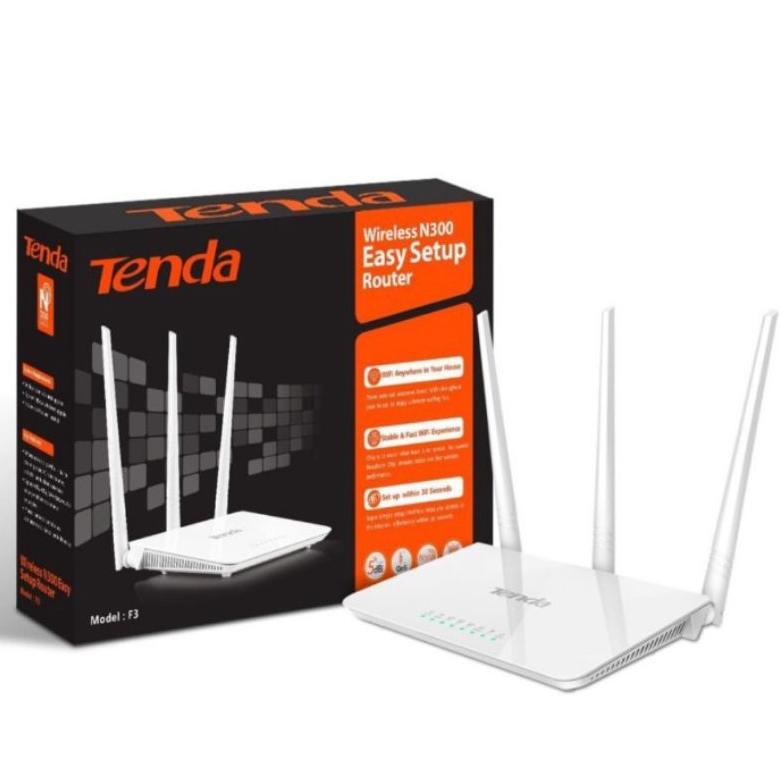 Tenda F3 Wireless Router 300 Mbps Router Tenda F3 300Mbps