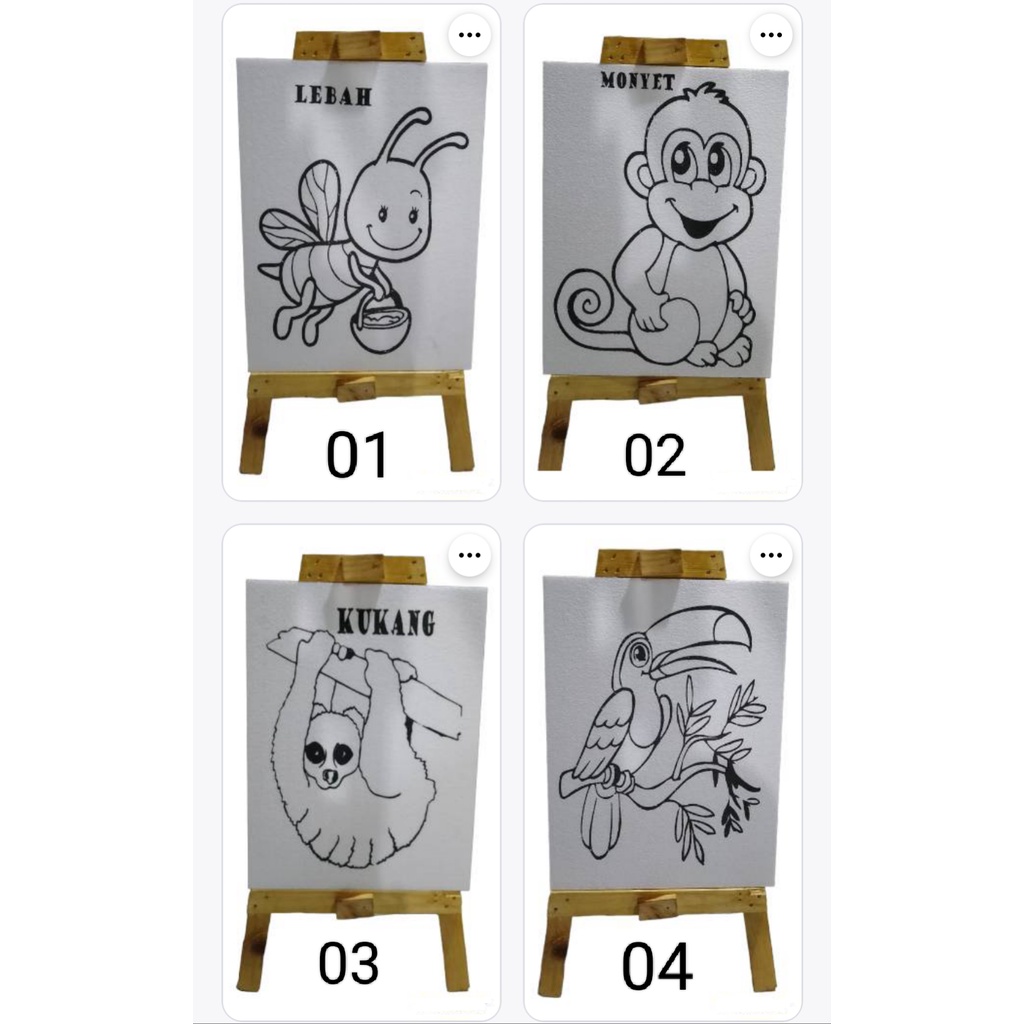 

Mewarnai tema binatang untuk anak TK