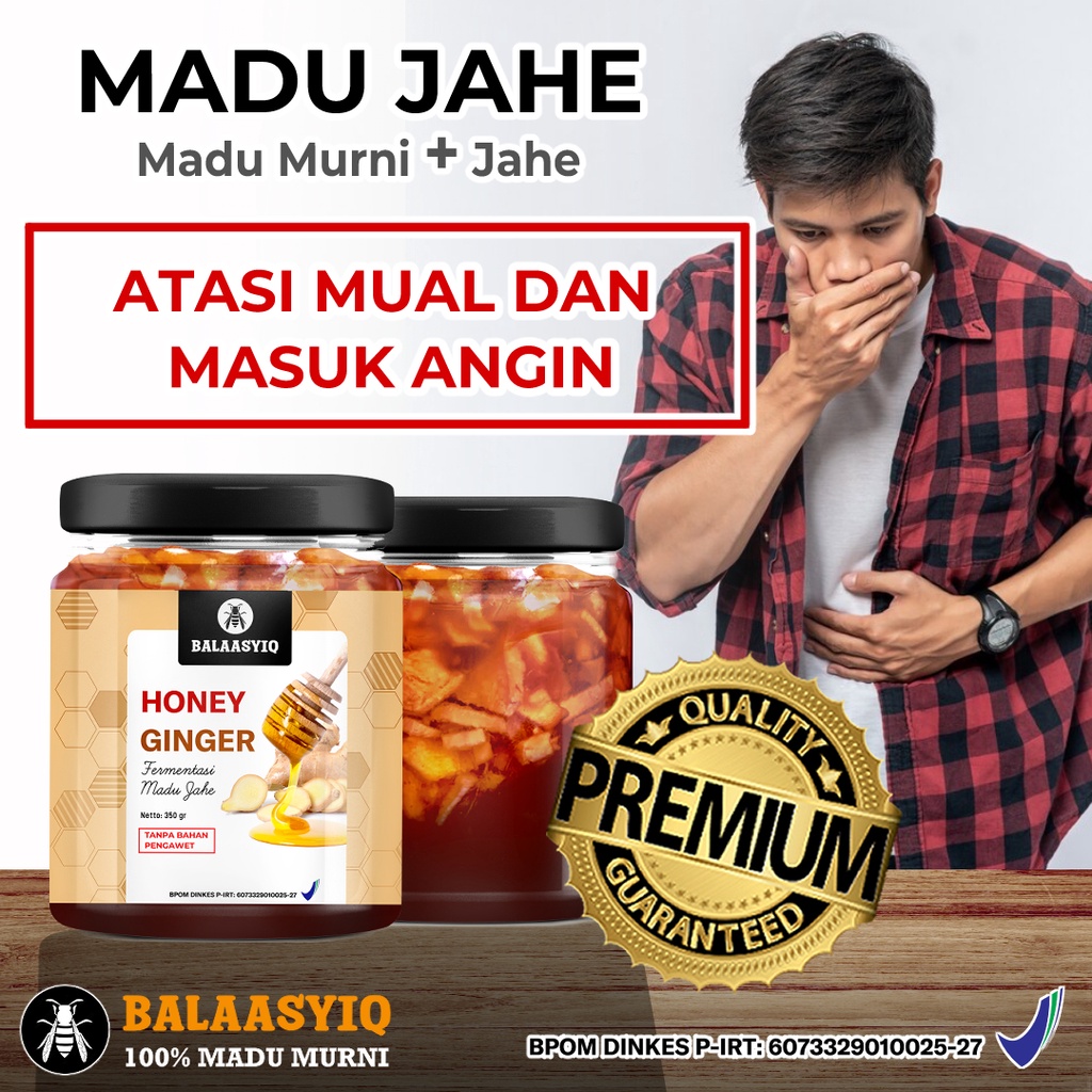 Madu untuk batuk Madu jsr Madu jsr zaidul akbar ori BALAASYIQ 350GR Madu jahe nusantara Madu jahe me
