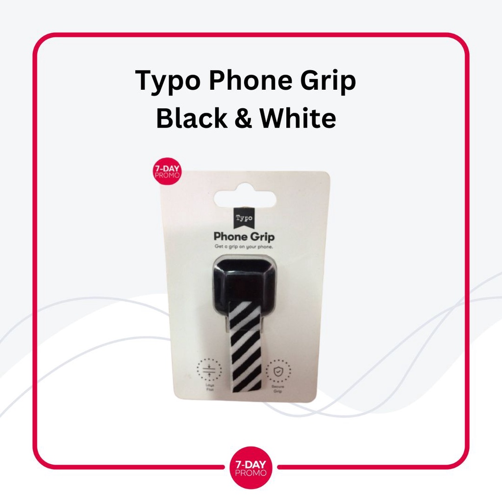 Phone Grip / Phone Ring Stand / Phone Holder Typo