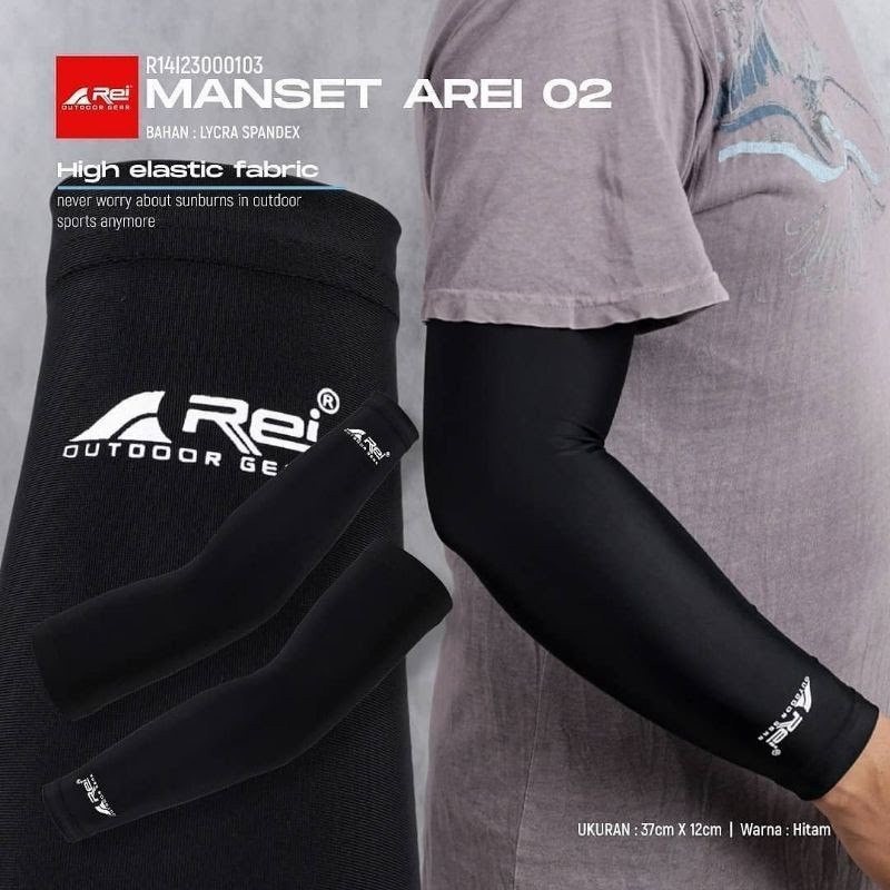 HANDSHOCK/MANSET TANGAN REI 02 ORIGINAL PRODUK AREI OUTDOOR - M L XL