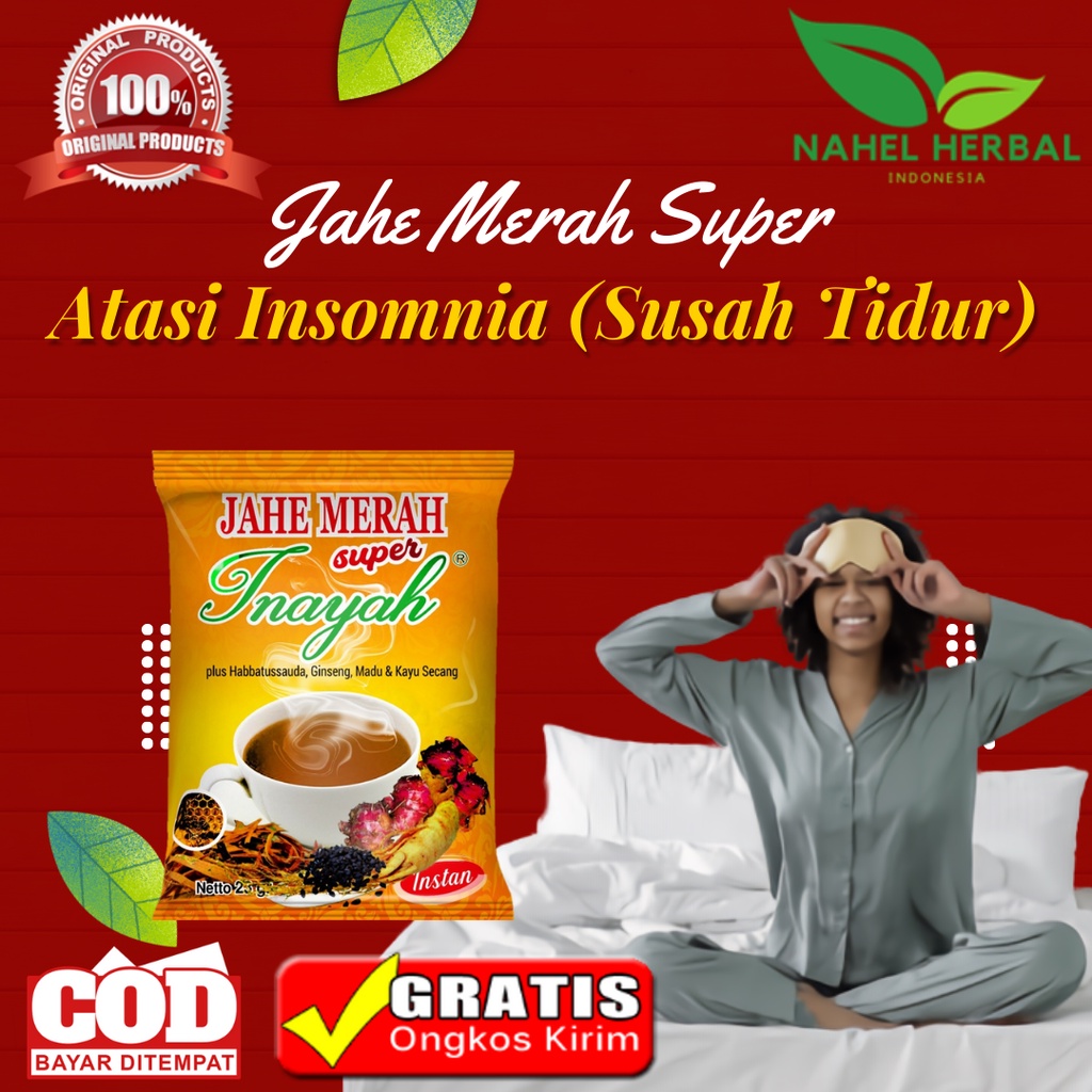 

Obat Susah Tidur / Insomnia Untuk Alergi Dingin Sembuh Total - Jahe Merah Super Bubuk Saset Extra Habbatusauda Ginseng Madu Kayu Secang Propolis - Jamu Ramuan Hidung Bersin Flu Paling Ampuh - Suplemen Makanan Kulit Gatal Atau Biduran Anak - Semen Tablet