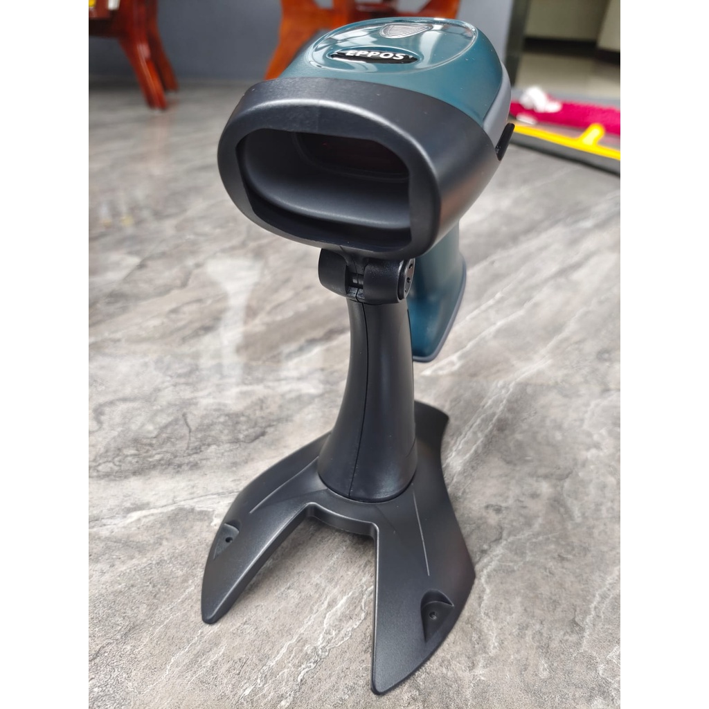 ORIGINAL EPPOS BARCODE SCANNER WITH STAND