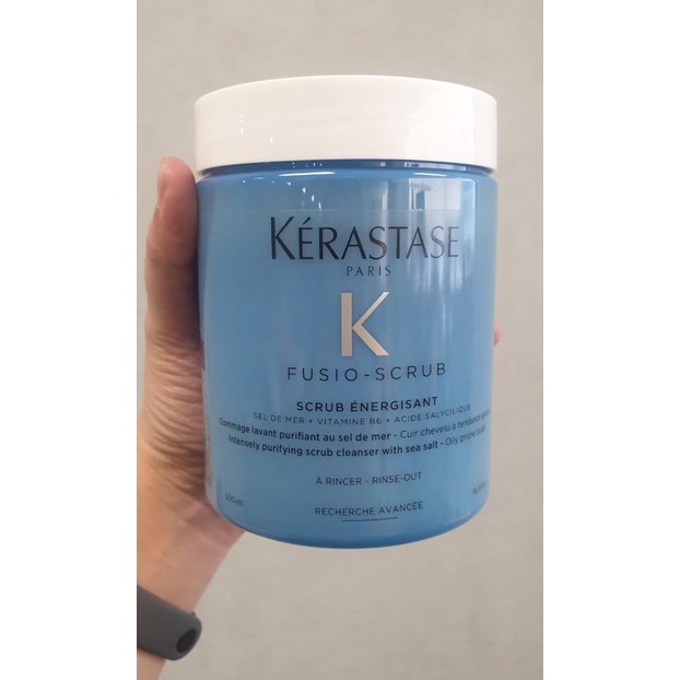 Terlaris Kerastase Fusio Scrub Energisant / Apaisant 500Ml Ori 100%