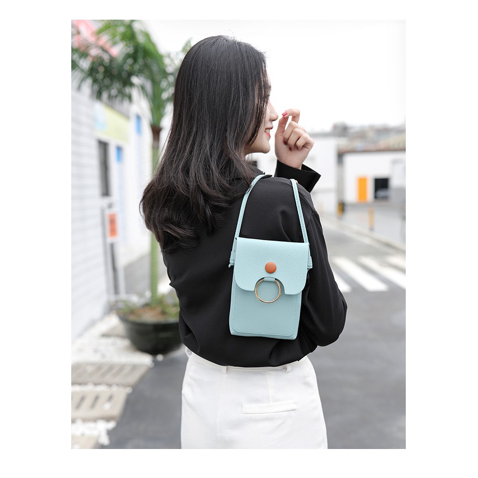 FYGALERY FYG1320 Tas Selempang Mini Wanita Sling Bag Perempuan Polos Murah