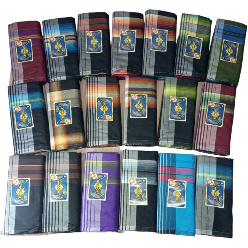Sarung wadimor motif padang