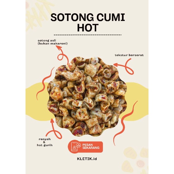 

Sotong Cumi Hot/Pedas 500gr - 1000gr Sotong Asli Cumi