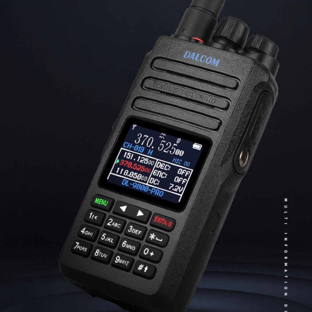 HT DALCOM JAPAN DL-9000 PRO IP68 WATERPROOF