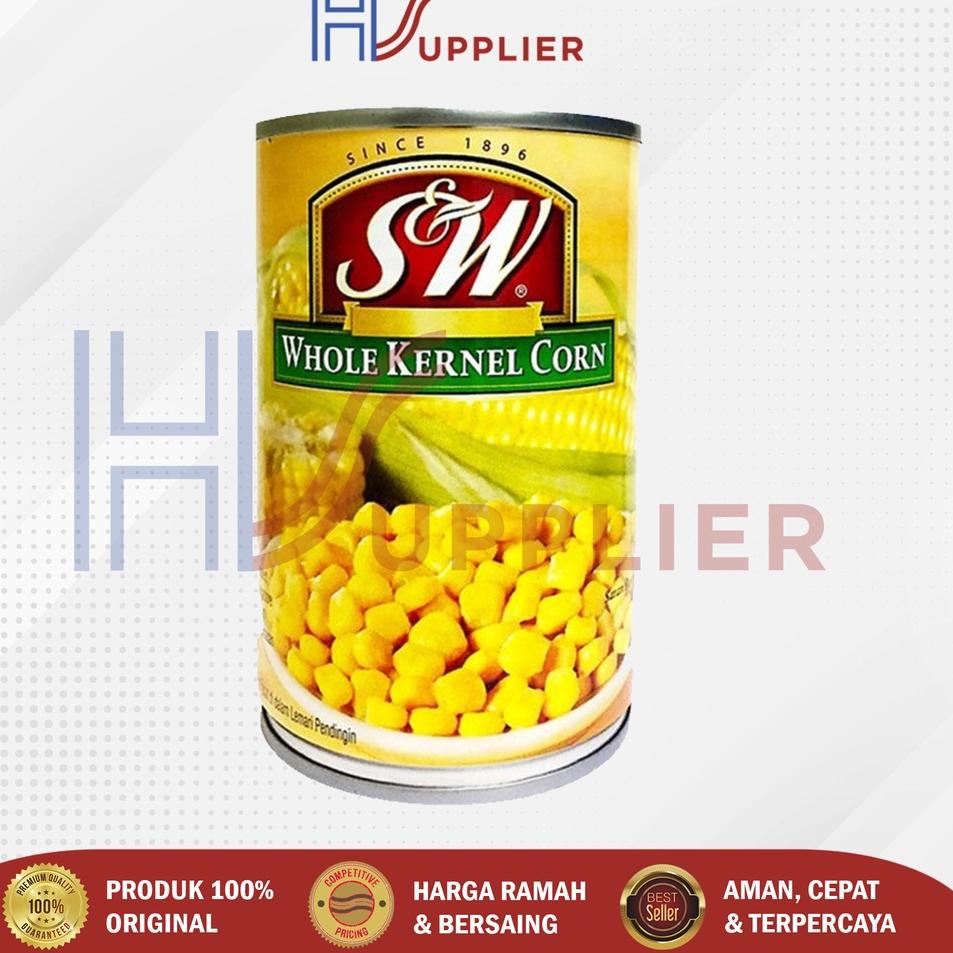 

Laku Keras Jagung Utuh Kaleng / Whole Kernel Corn S&W 410 Gr