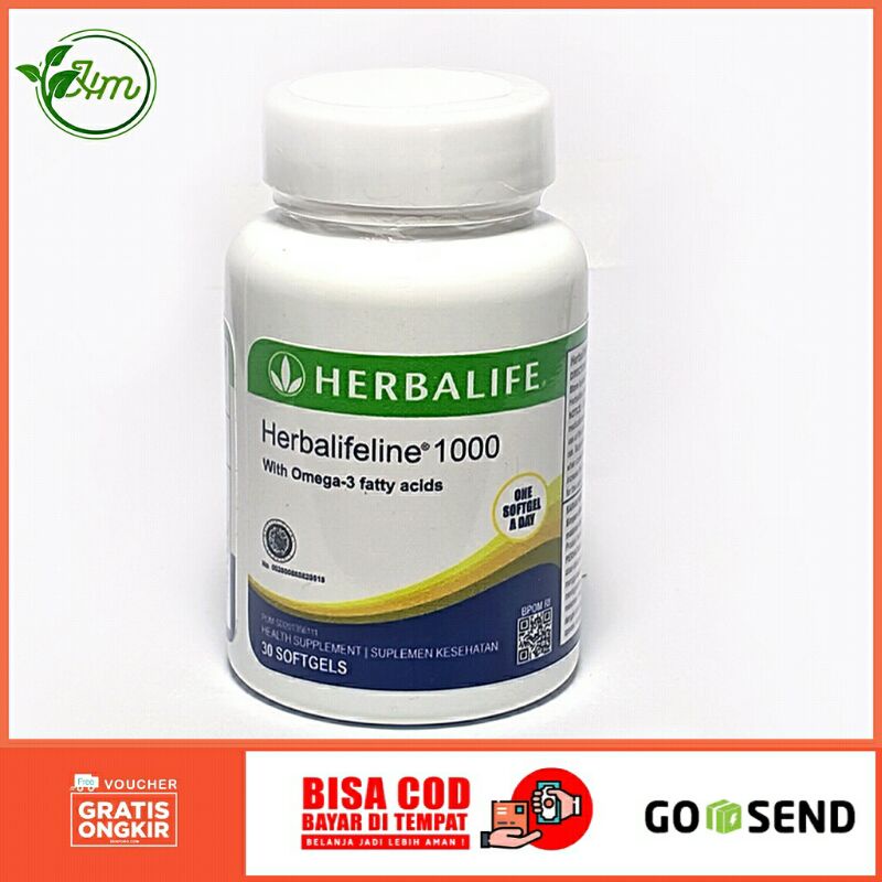 Jual Herbalifeline® 60 Softgels Vitamin E, Marine Lipid Complex