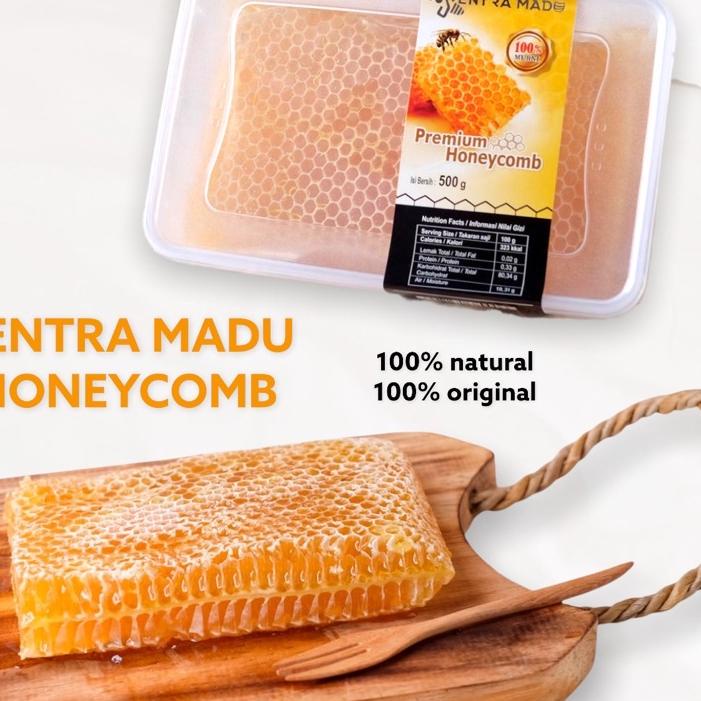 

❉ Sentra Sarang Murni Asli DIJAMIN 100% 250gr & 500gr / Honeycomb Mellifera ✽