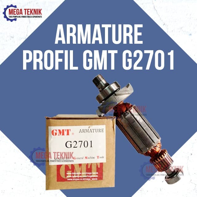 $$$$] Armature Angker Mesin Profil Kecil Trimmer Potong Kayu Wood GMT G2701