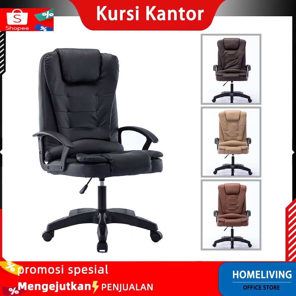 【Kirim dalam waktu 24 jam】kursi kantor/kursi direktur/kaki kursi kantor/kursi staff/ kursi manager / Kursi Santai/ Kursi Gaming