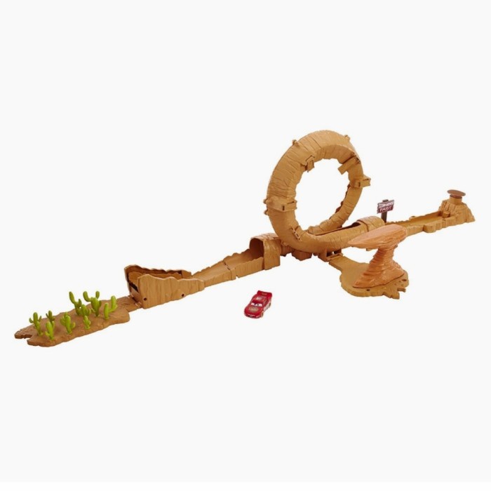 Disney Pixar Cars 3 Willy'S Butte Transforming Track Set #Original