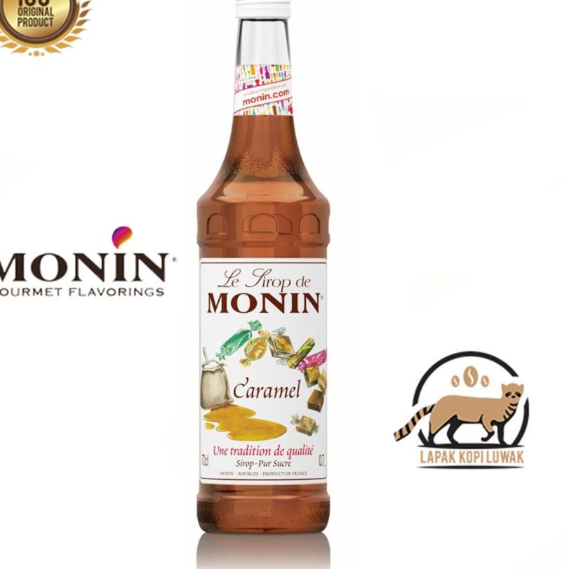 

Lariza Caramel Syrup Merk Monin