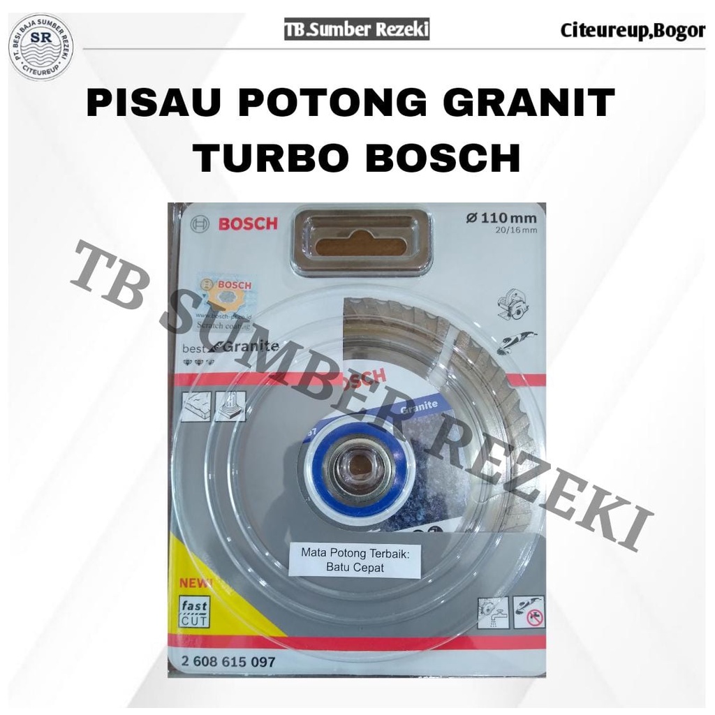 PISAU POTONG GRANIT TURBO BOSCH