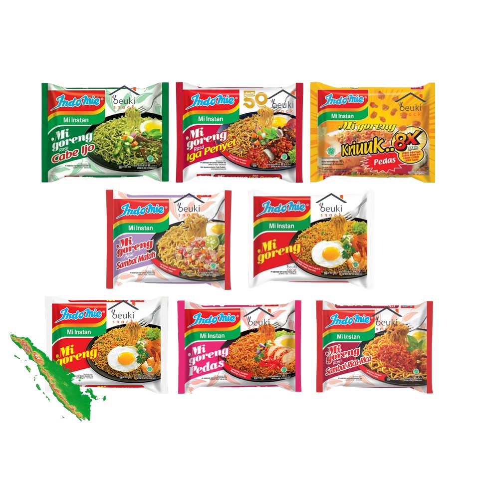 

Indomie Goreng 80gr