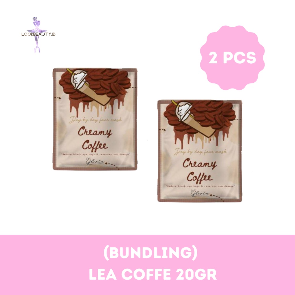 (LB) *BUNDLING* LEA COFFE 20GR - MASKER WAJAH BUBUK