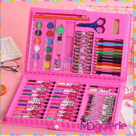 

gratis ongkir Set Koper 150 in 1 Crayon Full Alat Melukis Mewarnai Set