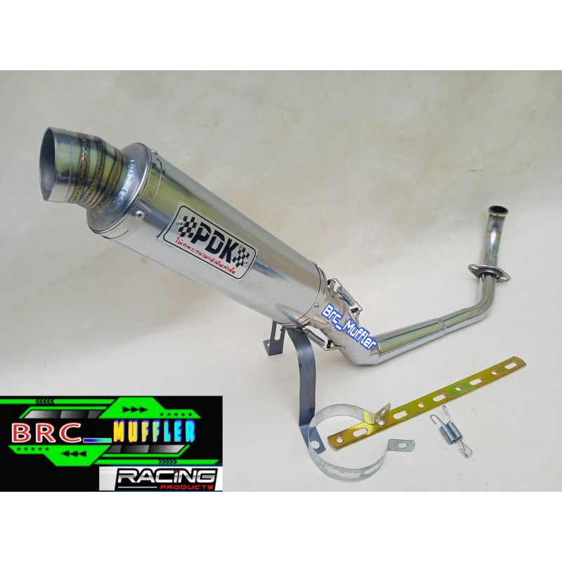 KNALPOT RACING PDK MATIC HONDA BEAT KARBU, BEAT FI NEW 2020-2022, BEAT STREET, BEAT DELUXE, BEAT ESP