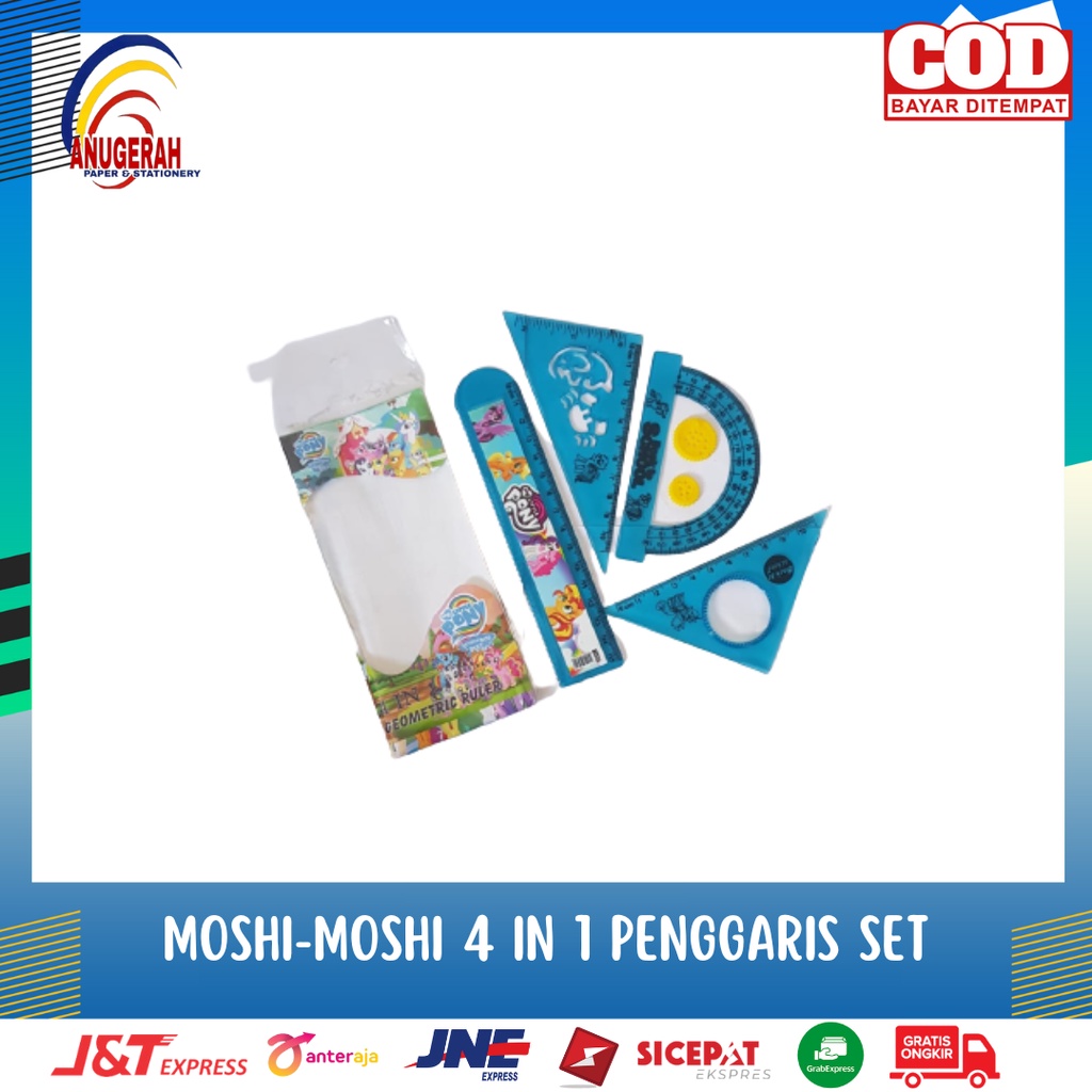 

MOSHI-MOSHI 4 IN 1 PENGGARIS SET (PCS)