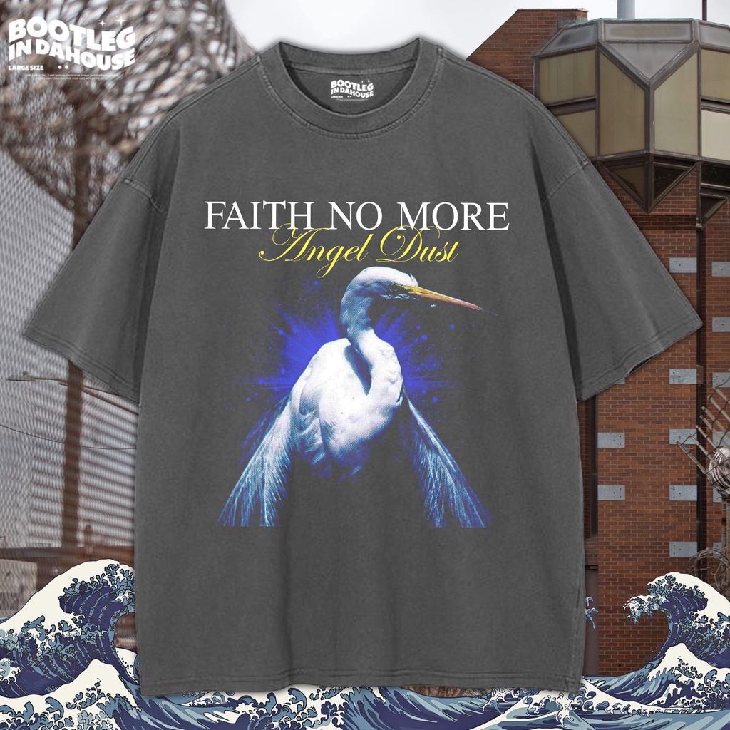 FAITH NO MORE ANGEL DUST Oversize T-shirt / Kaos Oversize FAITH NO MORE ANGEL DUST