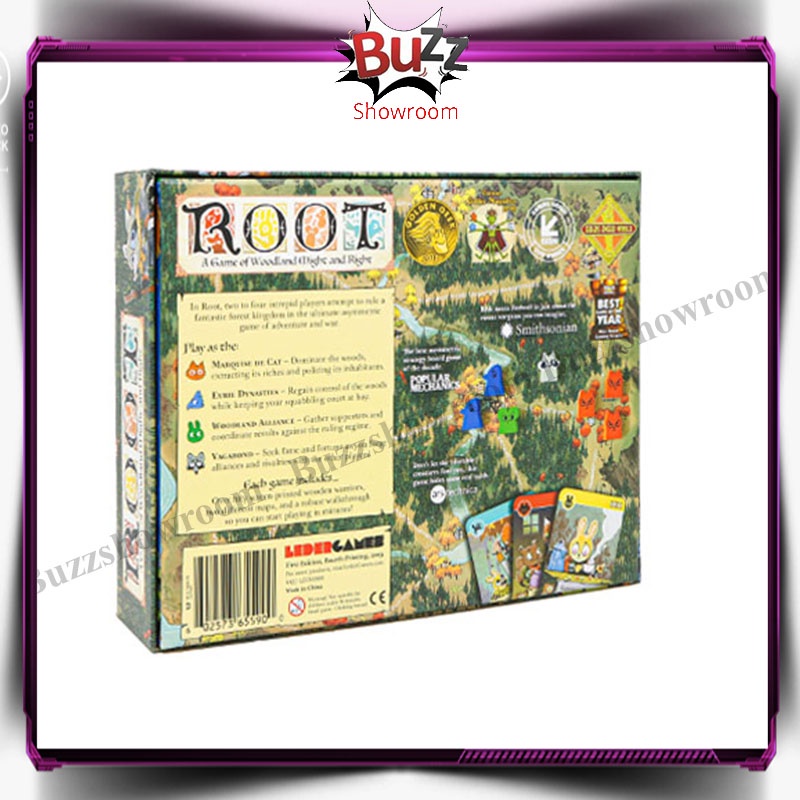 Root A Game of Woodland Might and Right Basic Board Game Card Games