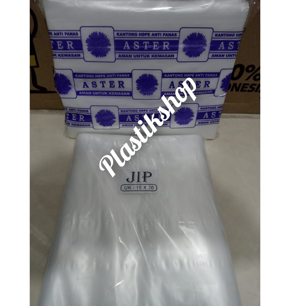 plastik HD ATP ASTER tatakan nasi / plastik kuah anti panas Uk 10x20,12x25,15x30,20x35,20x20,25x35