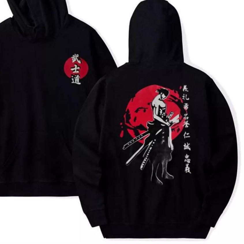 ✿ Jaket SAMURAI JAPANESE HOODIE }} Jaket Sweater Hoodie Jepang Original Pria Bayar ditempat ♚