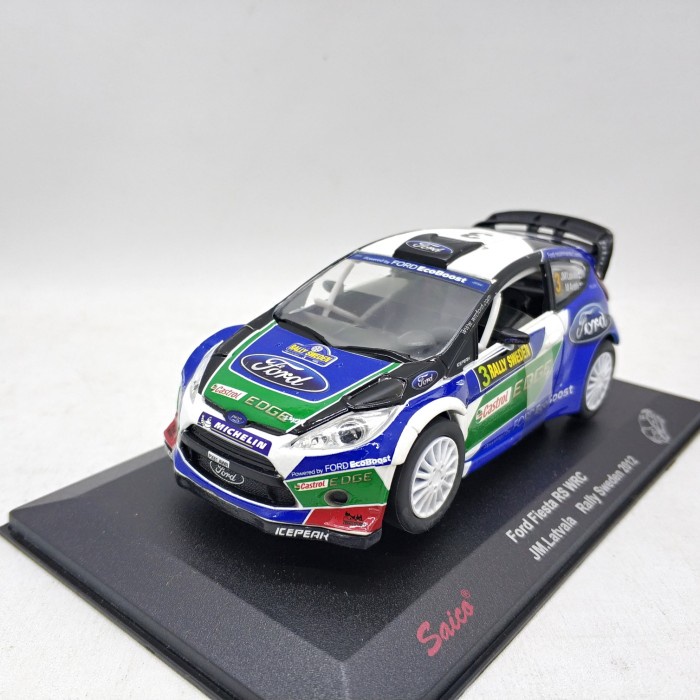 DIECAST SAICO FOR FIESTA RS WRC JM. LATVALA RALLY SWEDEN 2012 MURAH TERLARIS