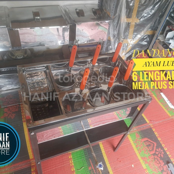 PANCI MIE AYAM KOTAK DANDANG MIE KOCOK BOOT JUMBO LENGKAP PLUS SEMAWAR