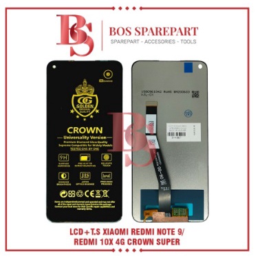 LCD TOUCHSCREEN XIAOMI REDMI NOTE 9 / REDMI 10X 4G BLACK