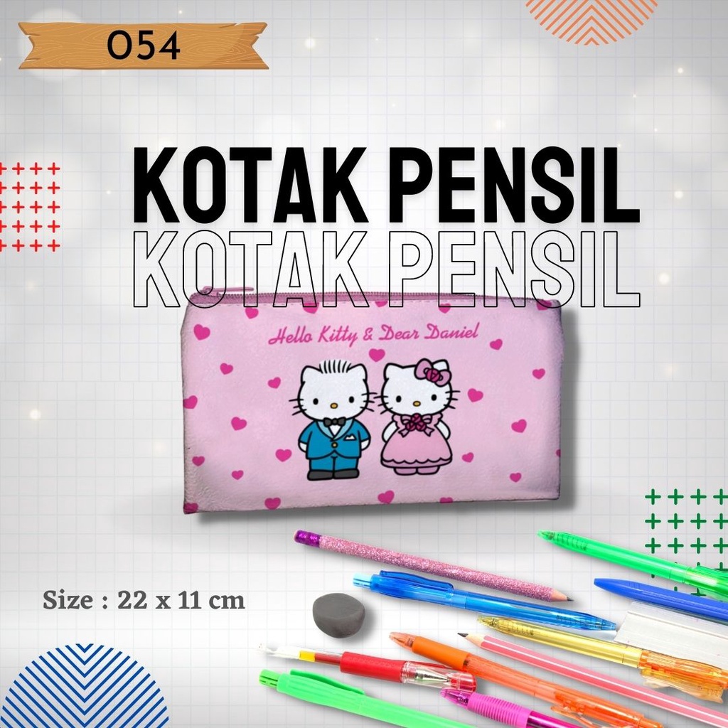 

Tempat Pencil, Pena untuk anak TK,SD,SMP,SMA,dan Mahasiswa Gambar Hello Kitty 054