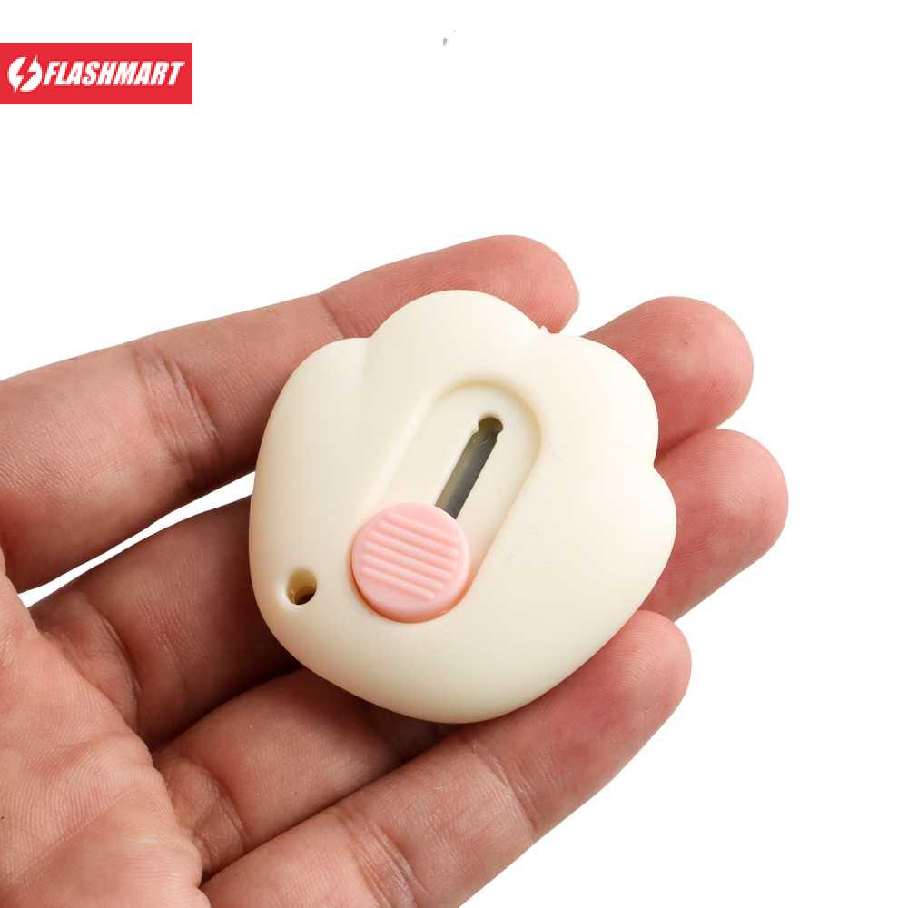 Flashmart Cutter Mini Pemotong Kertas Desain Cat Paw - OL-6101