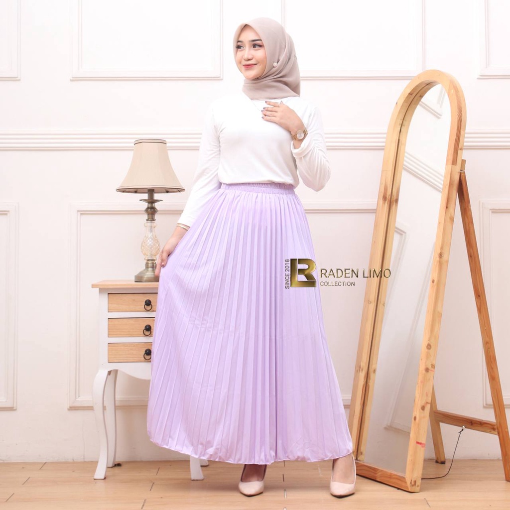 Rok Plisket Dewasa Mayung Bahan Hyget Grade A Fit To xxl
