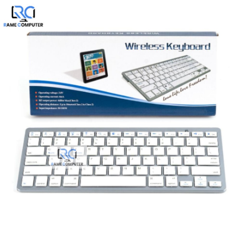 KEYBOARD MINI BLUETOOTH SUPPORT IPAD / ANDROID TAB